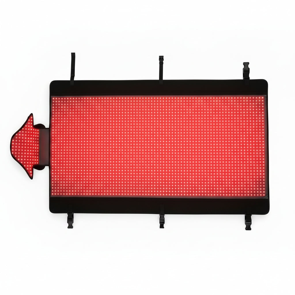 Red Light Therapy Mat for Full Body, 83" × 33", Medical-Grade TPU Light Therapy Bed with 2710 Dual-Wave Leds (660Nm & 850Nm)