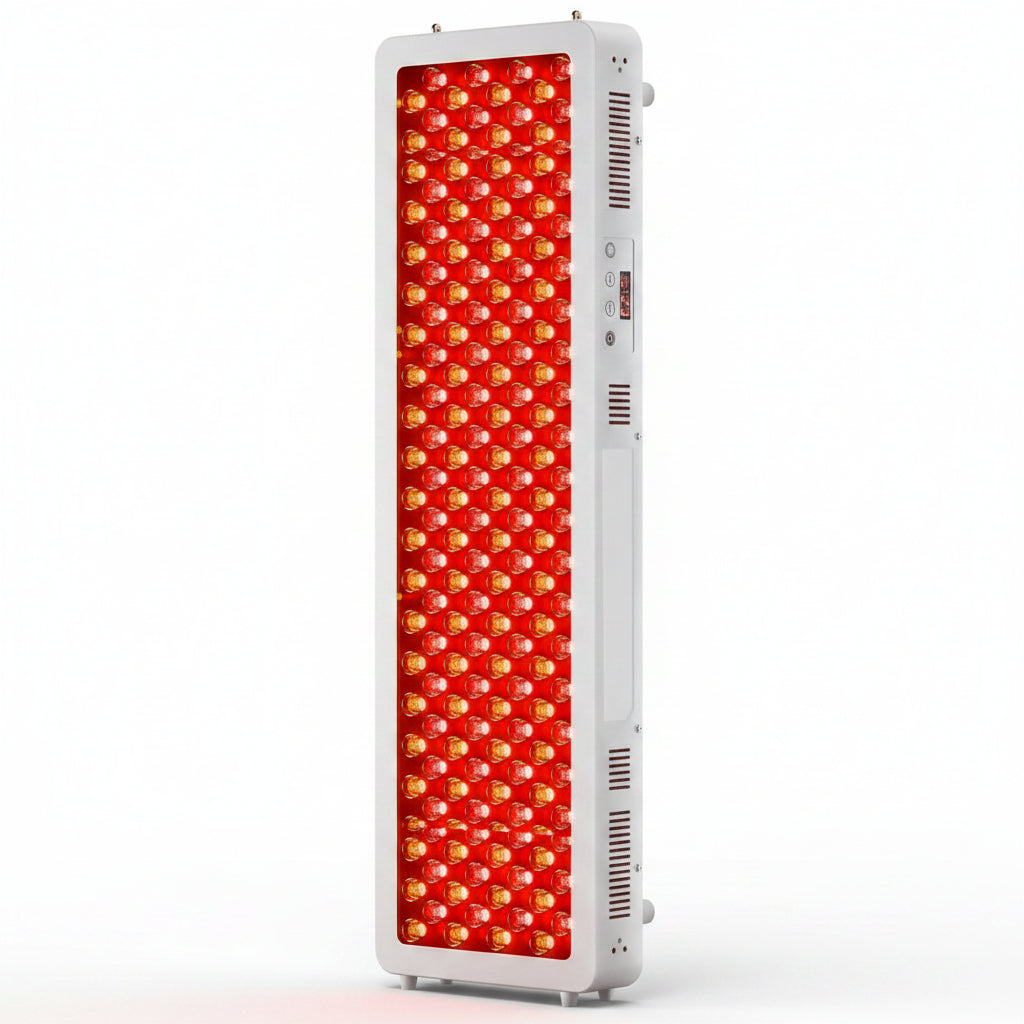 Red Light Therapy Panel, 4 Wavelengths 200 Leds Full Body, 330W | 630–940Nm Red and Infrared Light Therapy, Elite Grade Dual Chip High Power Red Light Lamp at Home, Modular Design